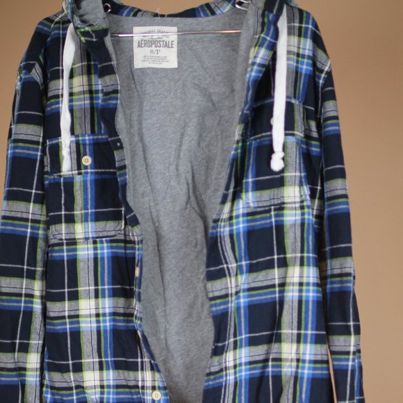NWOT Hooded Plaid Jacket - Picture 3 of 9